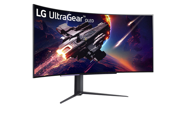 LG 44.5&quot; UltraGear 45GR95QE-B UWQHD, OLED - curved gaming monitor