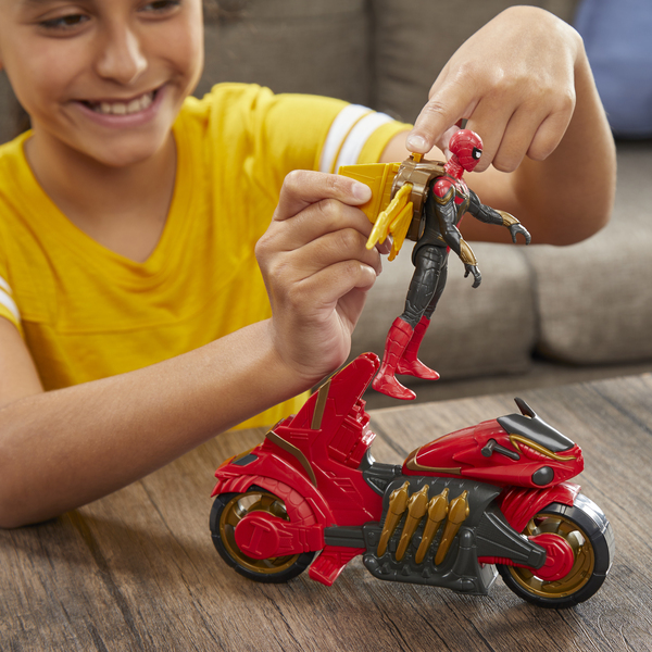 Spider-Man (2021) 6 Inch Figure and Jet Web Cycle