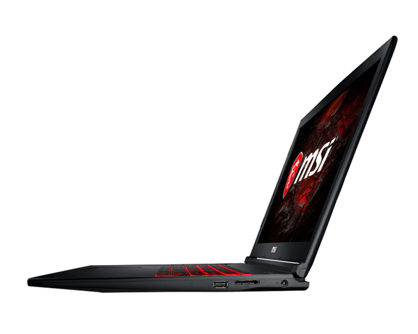 MSI 17.3&quot; GL72M, 128GB SSD + 1TB HDD, GeForce GTX 1050 Ti 4GB, Win 10 - Gaming notebook