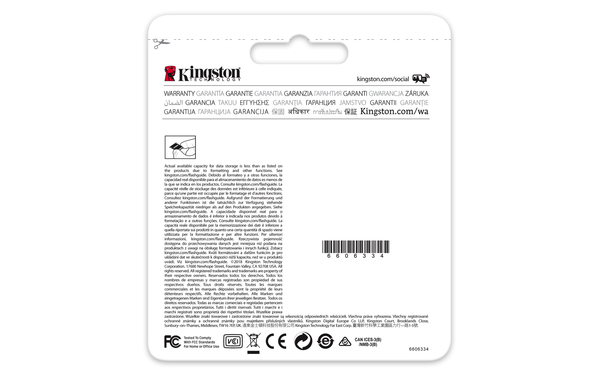 Kingston 128GB Canvas Select, Class 10 - SDXC