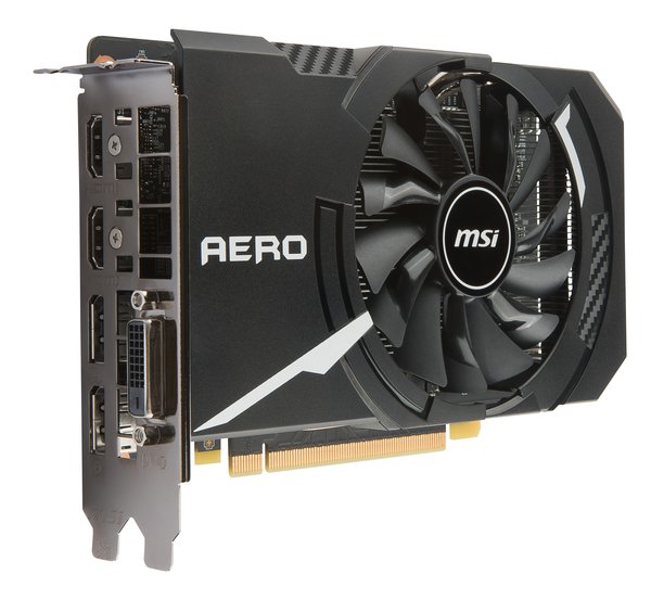 MSI GeForce GTX 1060 AERO ITX 3GB - grafikkort
