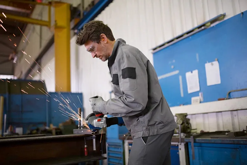 Bosch angle grinder GWS 17-125 SB Professional (blue/black, 1,700 watts)