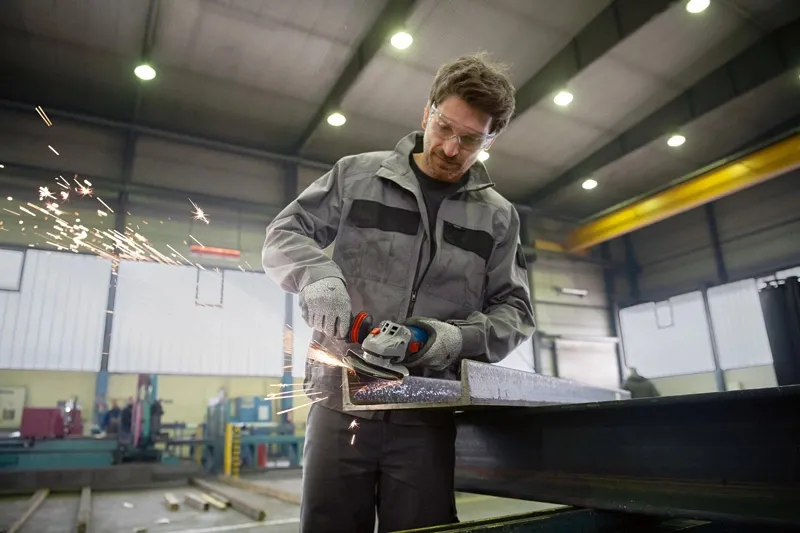 Bosch angle grinder GWS 17-125 SB Professional (blue/black, 1,700 watts)