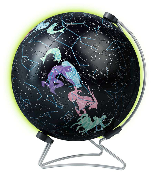 Ravensburger 3D Puzzle Glow In The Dark Star Globe