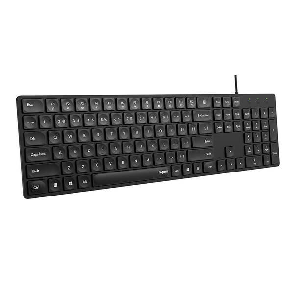 Rapoo NK8020 - keyboard, black