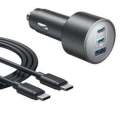 Anker Car Charger w/ Cable Bundle 167.5W, 3 Ports