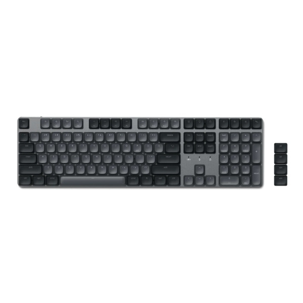 Satechi SM3 Wireless Mechanical Ergonomic Keyboard, Dark