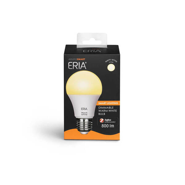 ADUROSMART E27 L&auml;mmin Valkoinen Bulb 2700k Zigbee