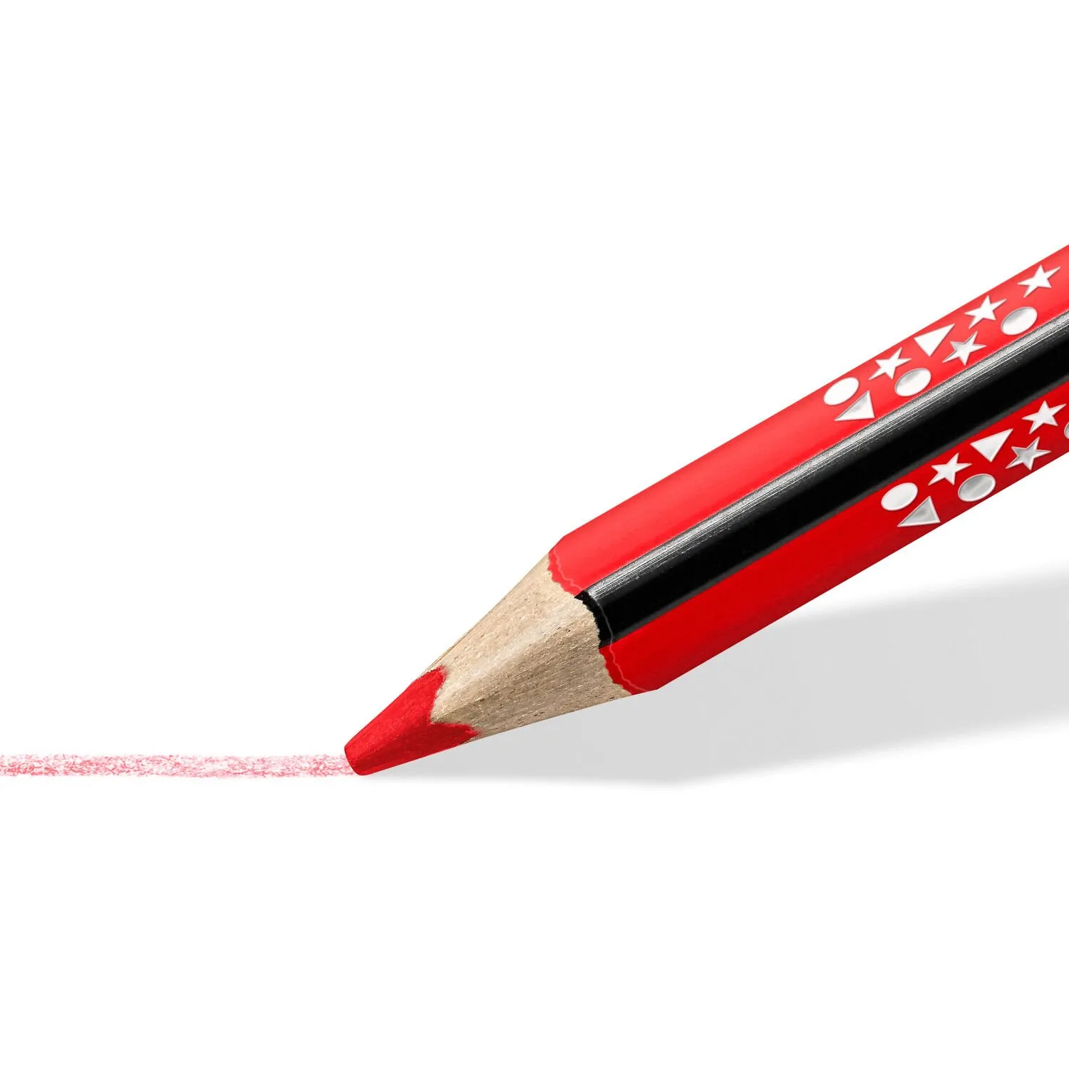 Coloured pencil Noris Upcycled Wood Jumbo ass (12)