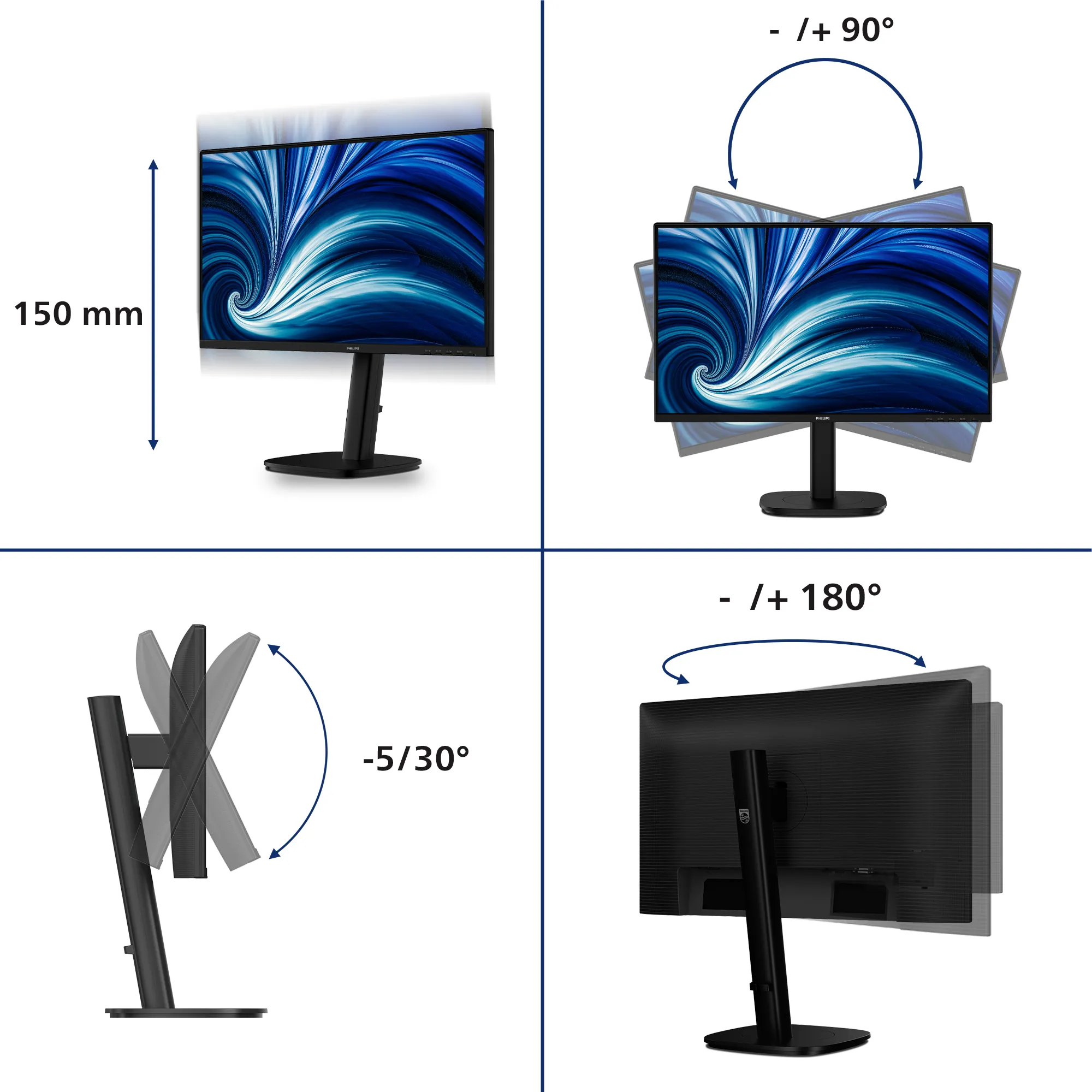 Philips 24B2N3200A/00 23.8" Full HD, IPS -n&auml;ytt&ouml;