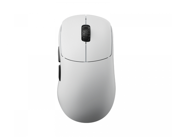 LAMZU Thorn V2 tr&aring;dl&ouml;s ergonomisk gamingmus, vit
