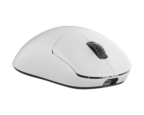 LAMZU Thorn V2 tr&aring;dl&ouml;s ergonomisk gamingmus, vit