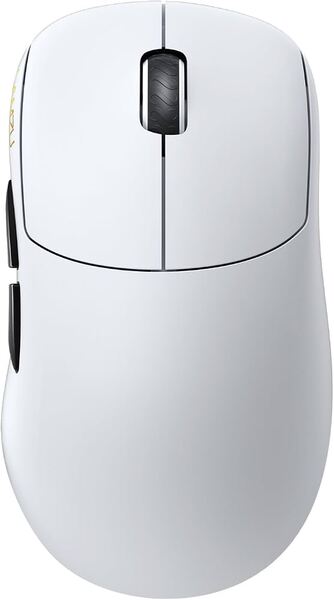 LAMZU Thorn V2 tr&aring;dl&ouml;s ergonomisk gamingmus, vit