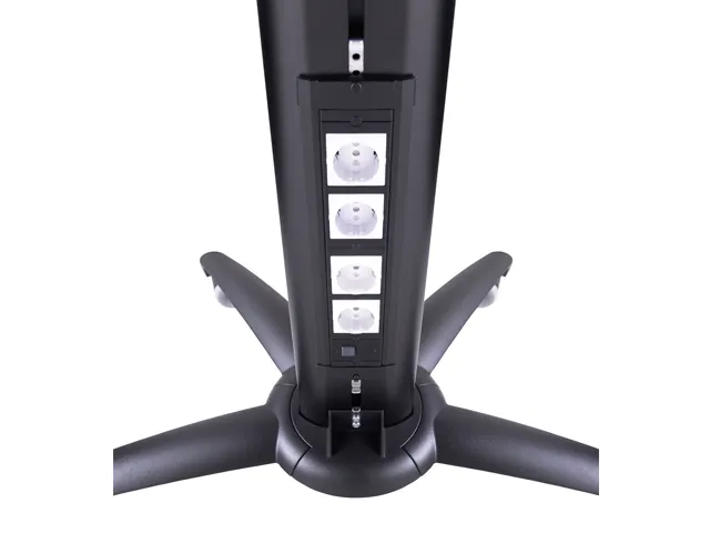 MULTIBRACKETS Public Display Stand 180 Single Black 40inch-63inch 90kg max 800x500