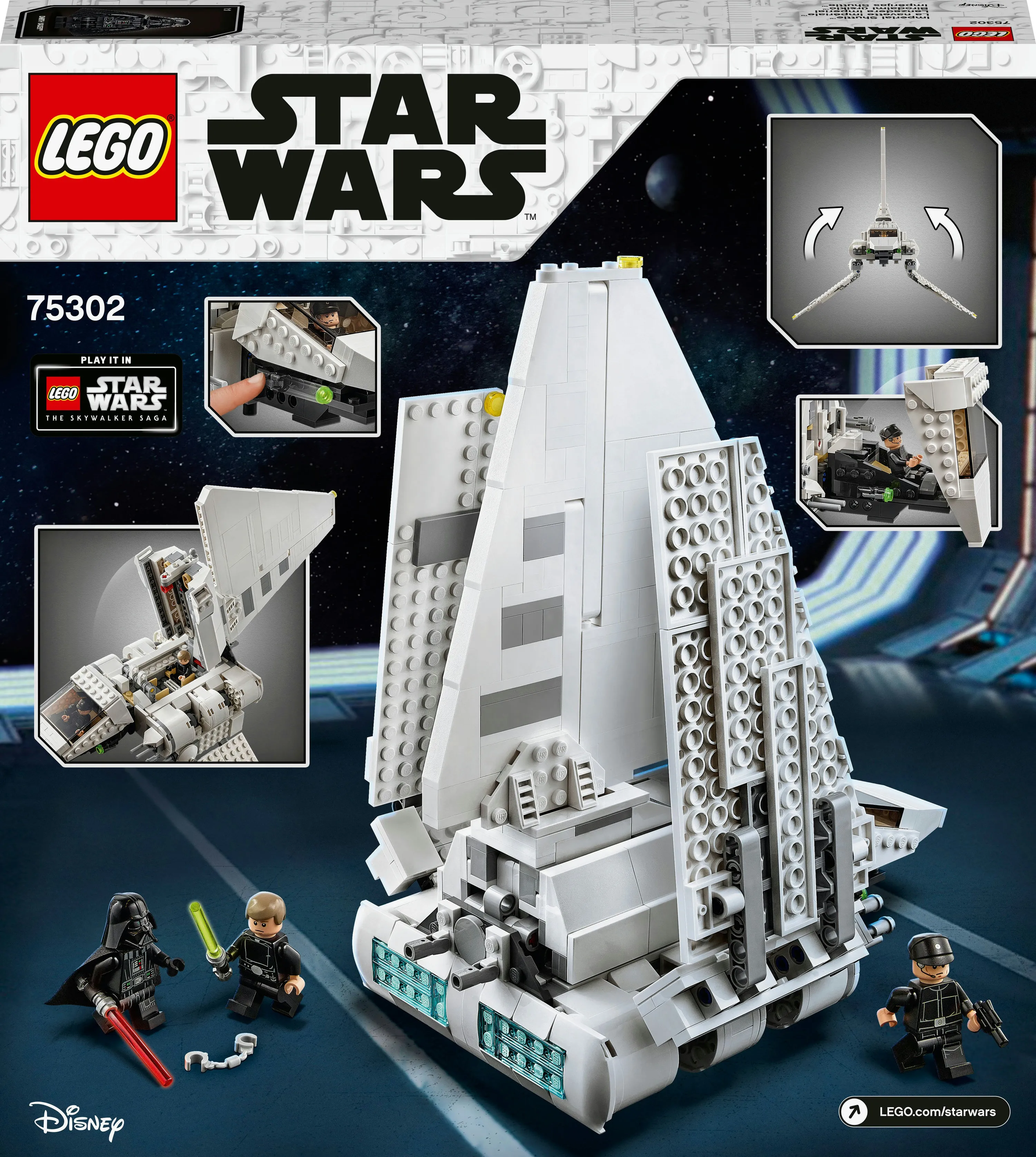 Lego Star Wars -Imperiumin sukkula 75302