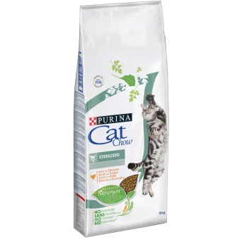 Purina Cat Chow Sterilised Chicken, Torrfoder f&ouml;r katt, Adult, 1,5 kg