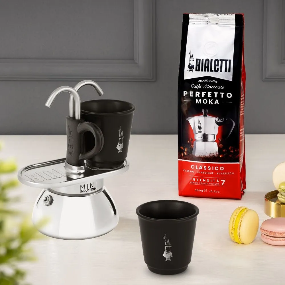 Bialetti Moka Express -mutteripannu, hopea