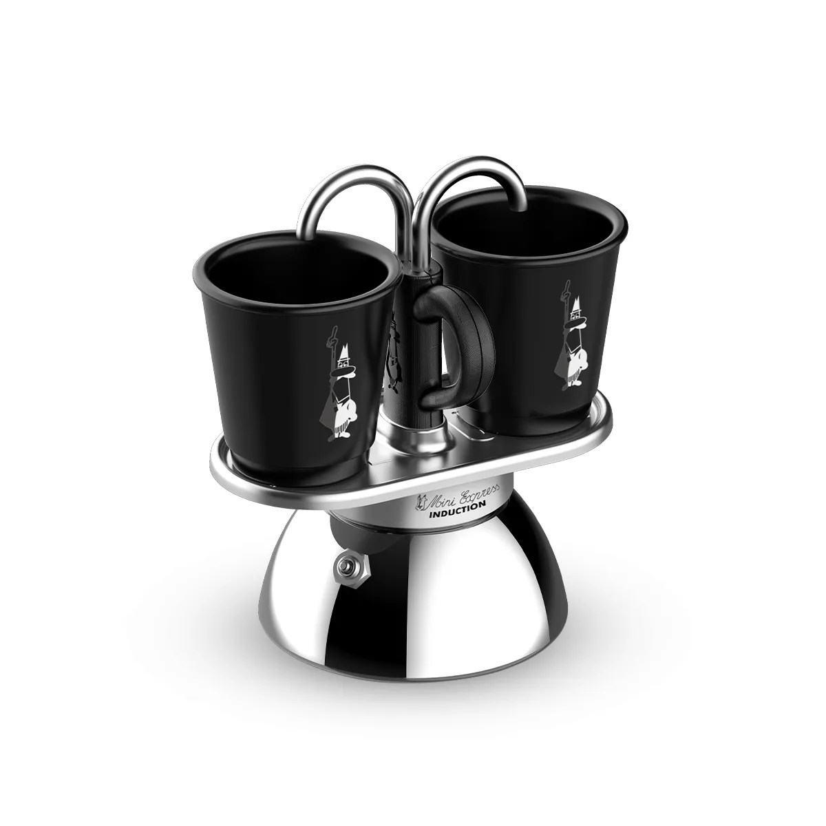 Bialetti Moka Express -mutteripannu, hopea