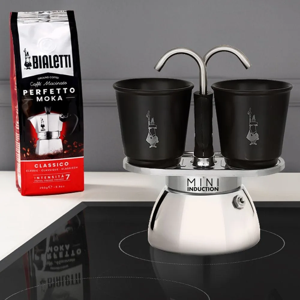 Bialetti Moka Express -mutteripannu, hopea