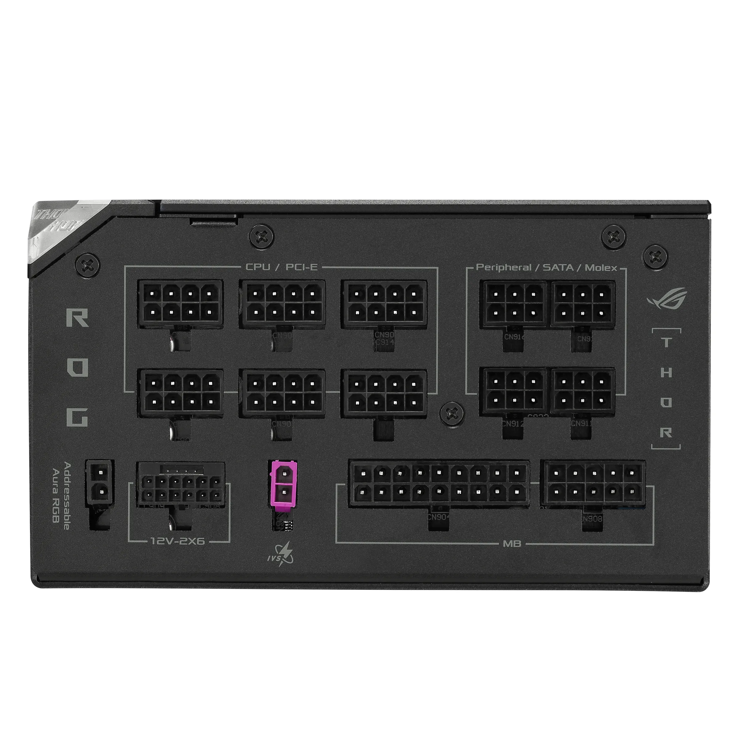 Asus ROG Thor Platinum III 1200W -virtal&auml;hde, 80 Plus Platinum