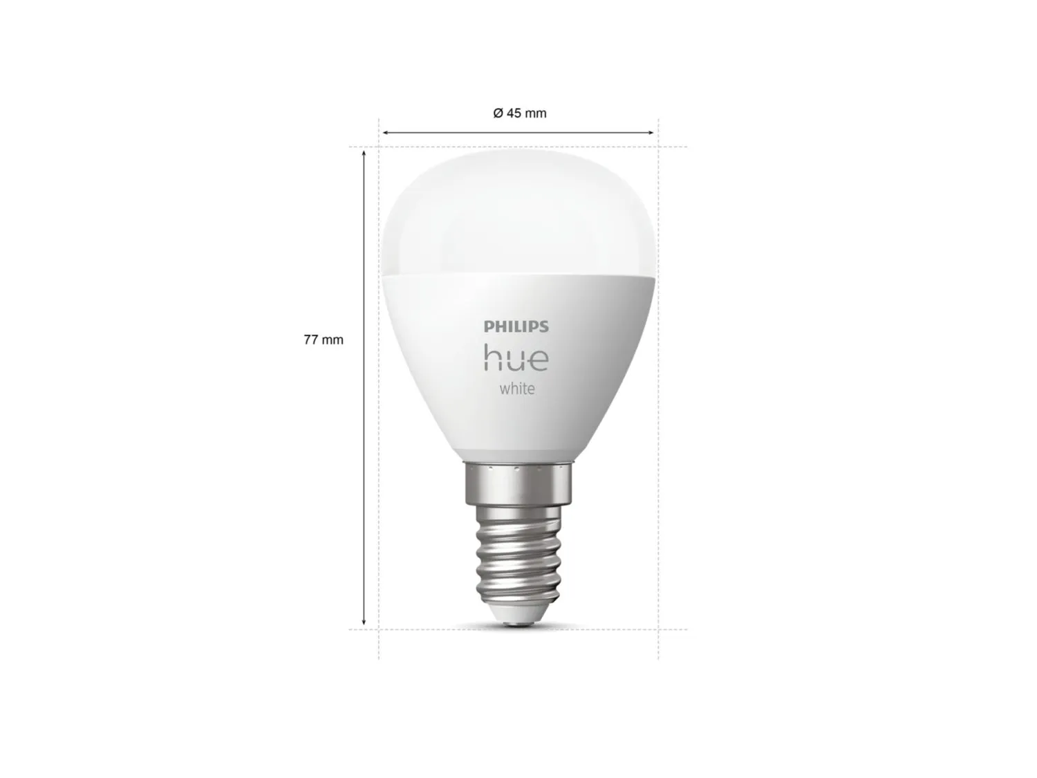 Philips HUE W 5.7W LUSTER E14 EU 2P