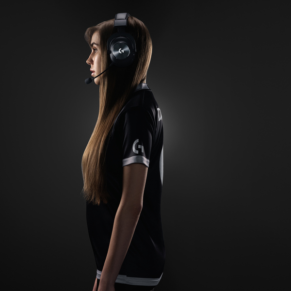 Logitech PRO X -langaton pelikuulokemikrofoni, musta