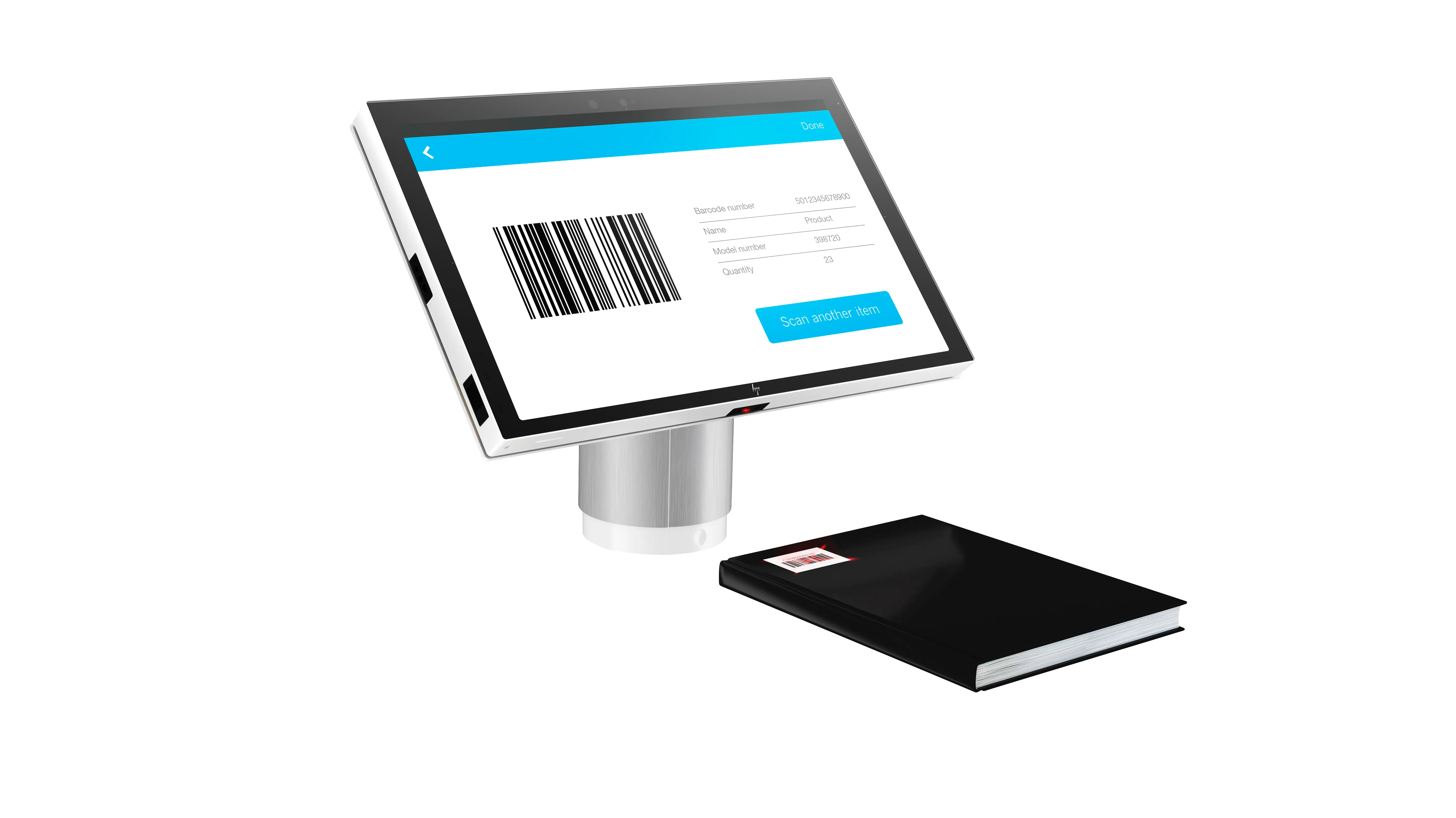 HP Engage One Pro -viivakoodinlukija