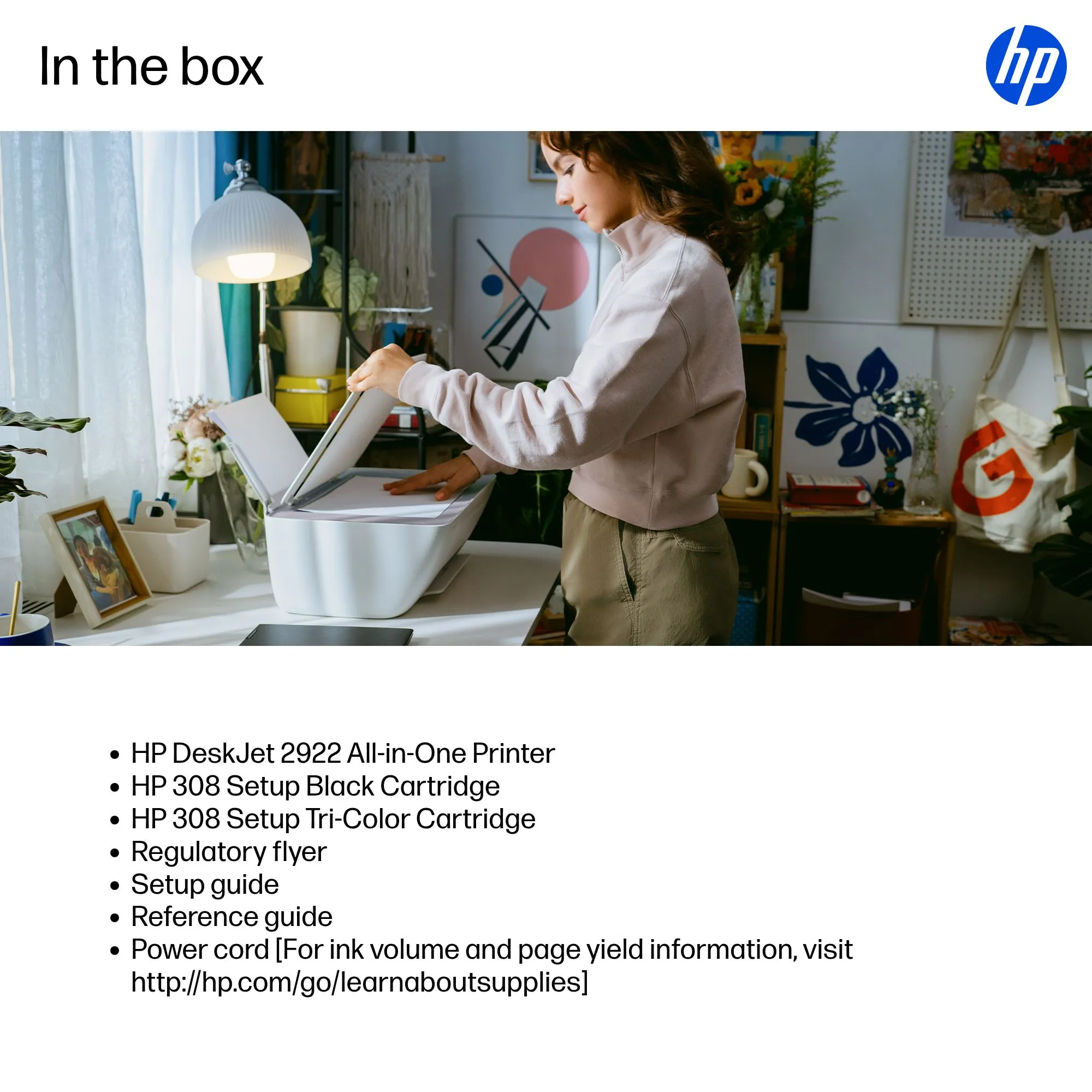 HP DeskJet 2922 All-in-One Printer