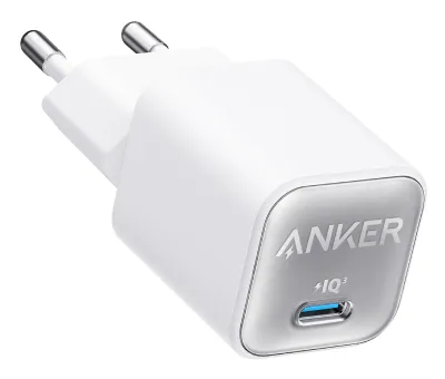 Anker 30W USB-C -laturi, Valkoinen