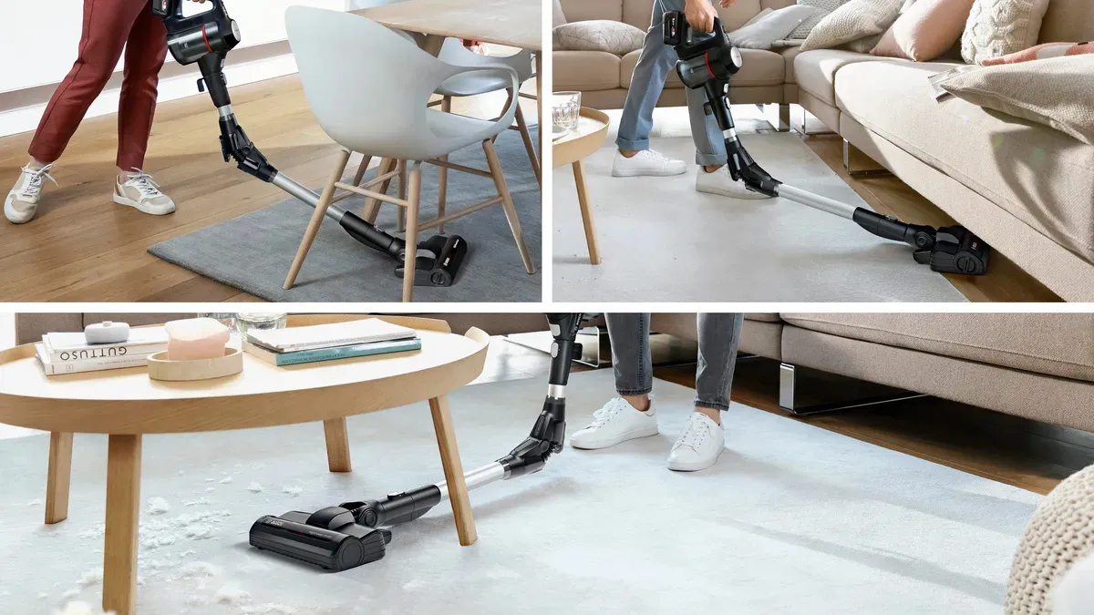 Bosch Unlimited 7 BSS715FRSH Stick vacuum cleaner, Black