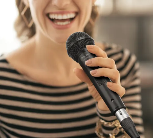 Boya BY-BM58 dynamic xlr -handheld microphone
