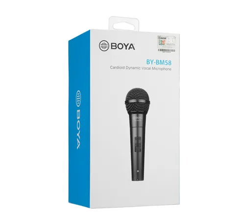 Boya BY-BM58 dynamic xlr -handheld microphone