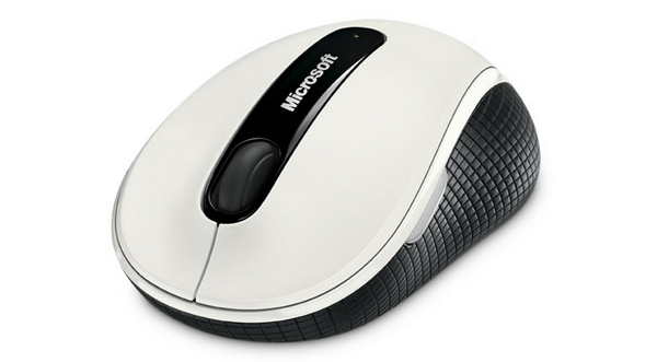 Microsoft Wireless Mobile Mouse 4000 White BlueTrack