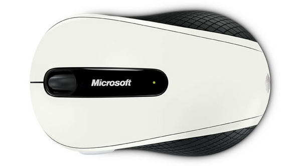 Microsoft Wireless Mobile Mouse 4000 White BlueTrack