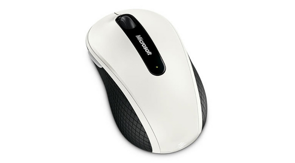 Microsoft Wireless Mobile Mouse 4000 White BlueTrack