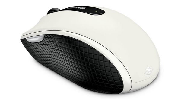 Microsoft Wireless Mobile Mouse 4000 White BlueTrack