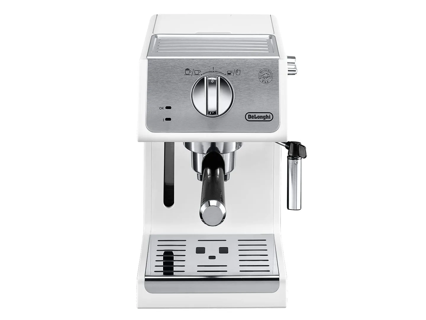 Delonghi Active Line ECP 33.21 -yhdistelm&auml;kahvinkeitin, Valkoinen