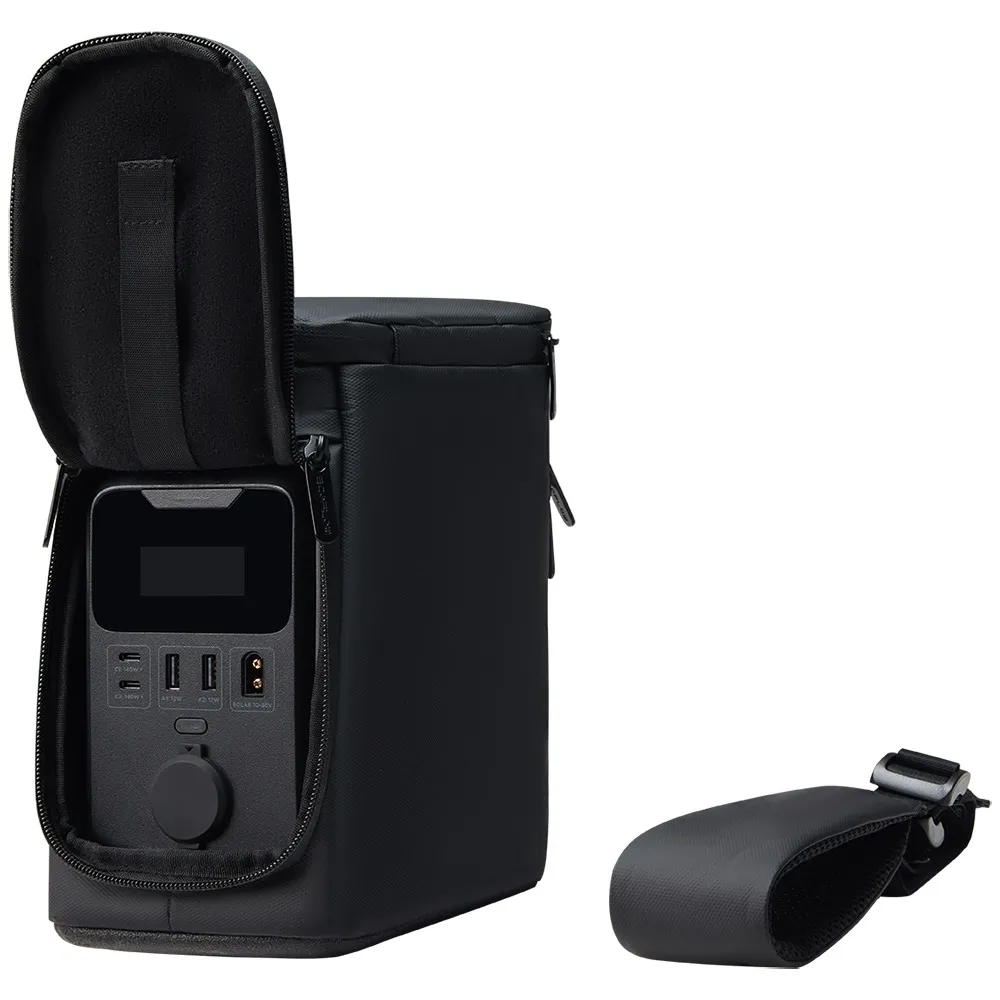 EcoFlow Water-Resistant Carrying Bag for TRAIL 200/300 Power Stations, Black