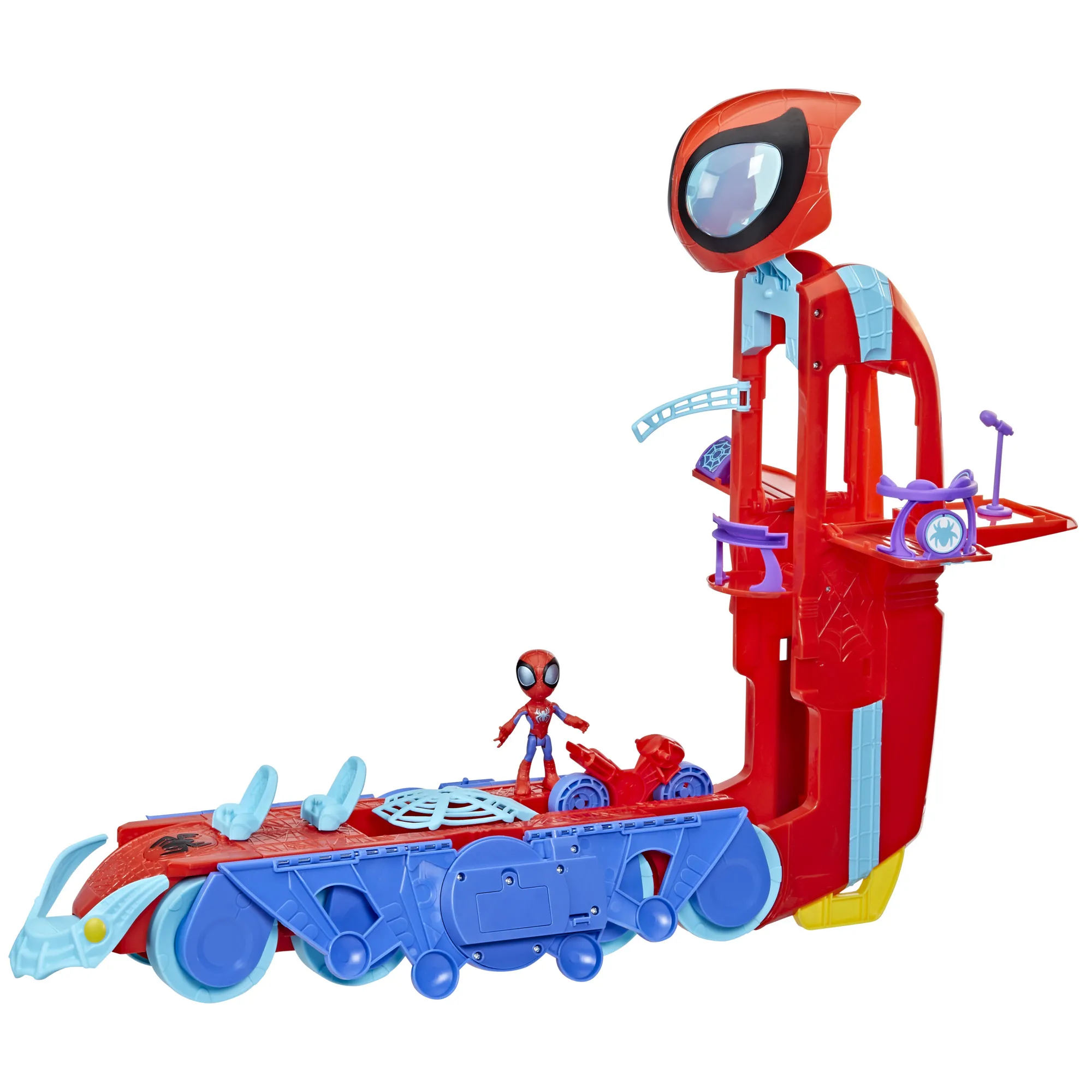 Hasbro Marvel Spidey and His Amazing Friends 2-in-1 Spider Caterpillar Toy Vehicle