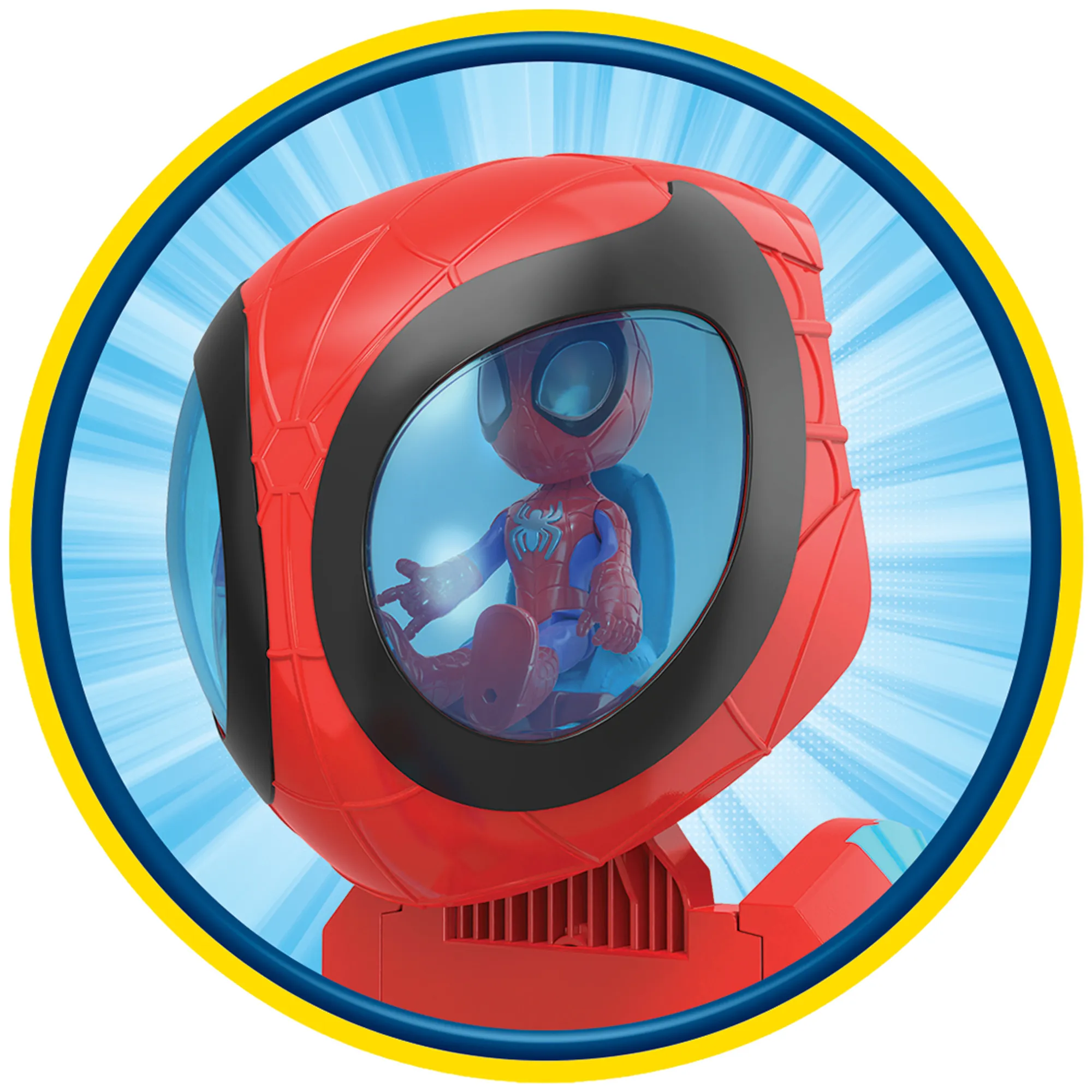Hasbro Marvel Spidey and His Amazing Friends 2-in-1 Spider Caterpillar Toy Vehicle