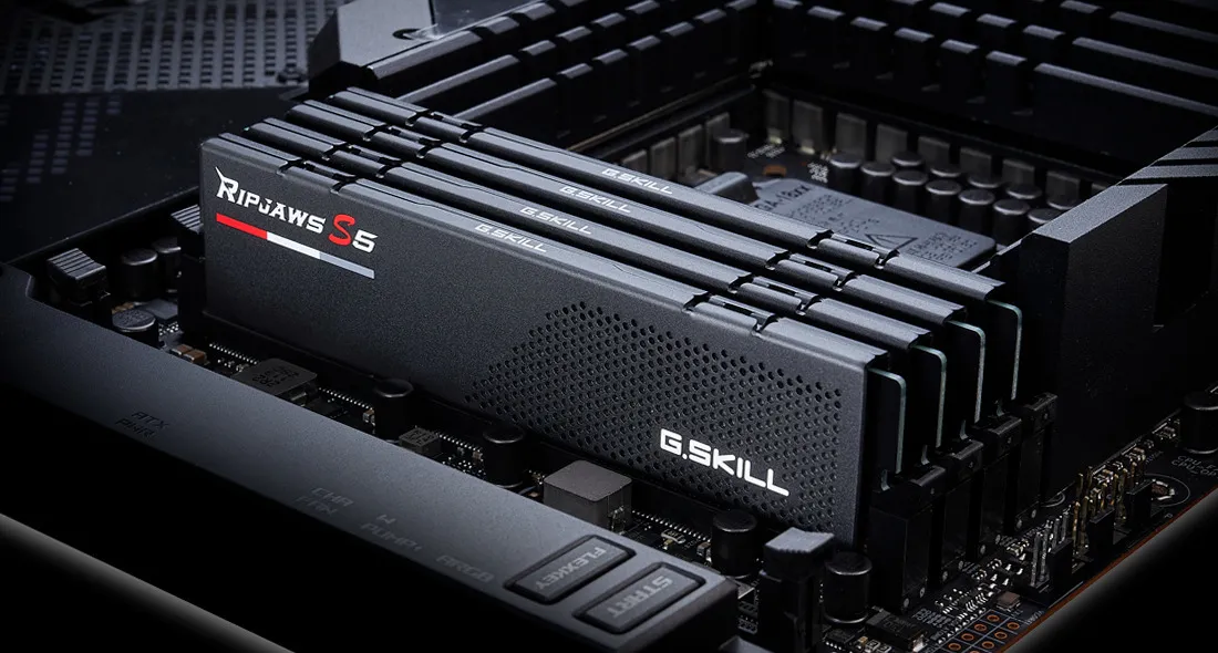 G.Skill Ripjaws S5 32GB (2 x 16GB) DDR5 6000 MHz, CL40 - memory, Black