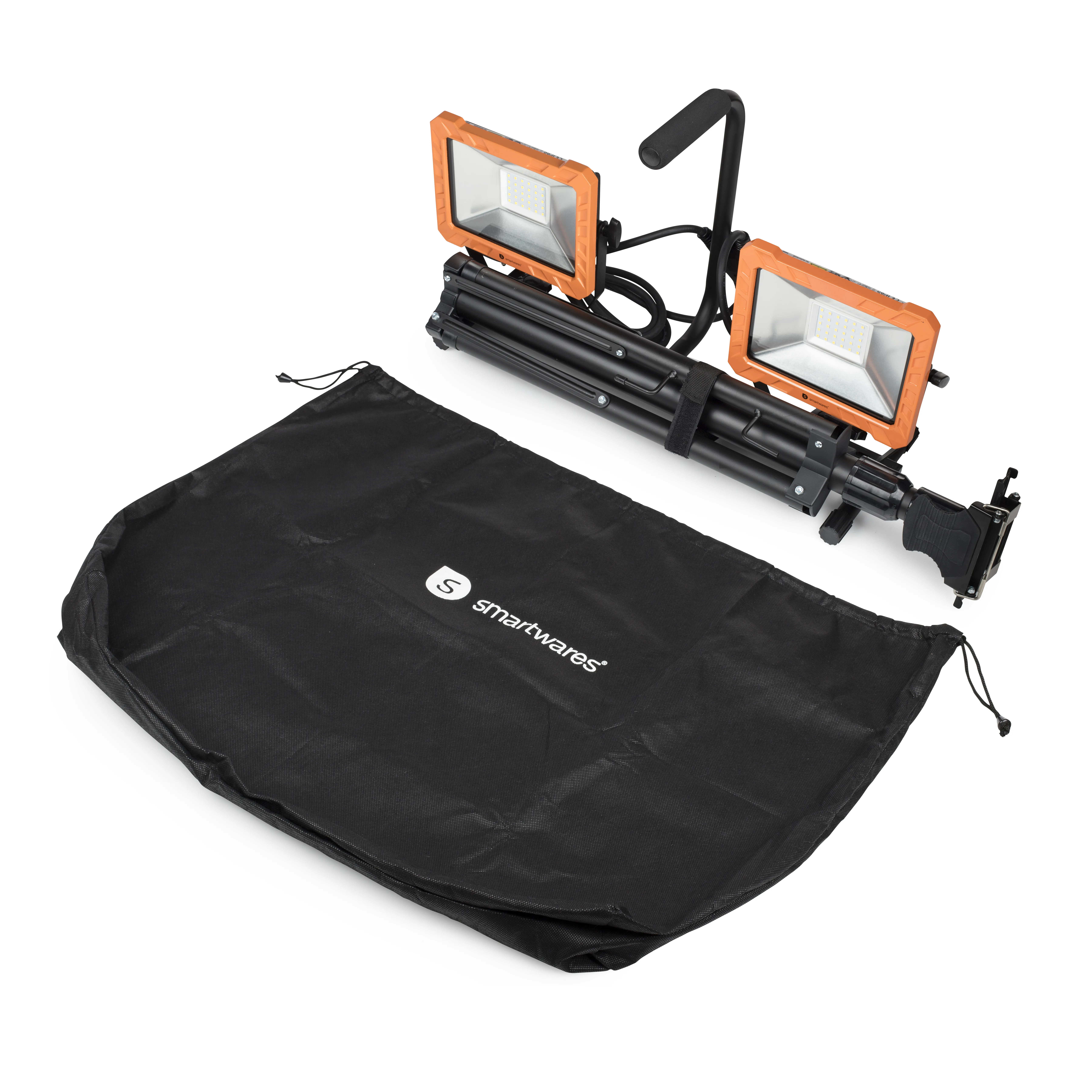 Smartwares LED-arbetslampa tripod 2 x 30W