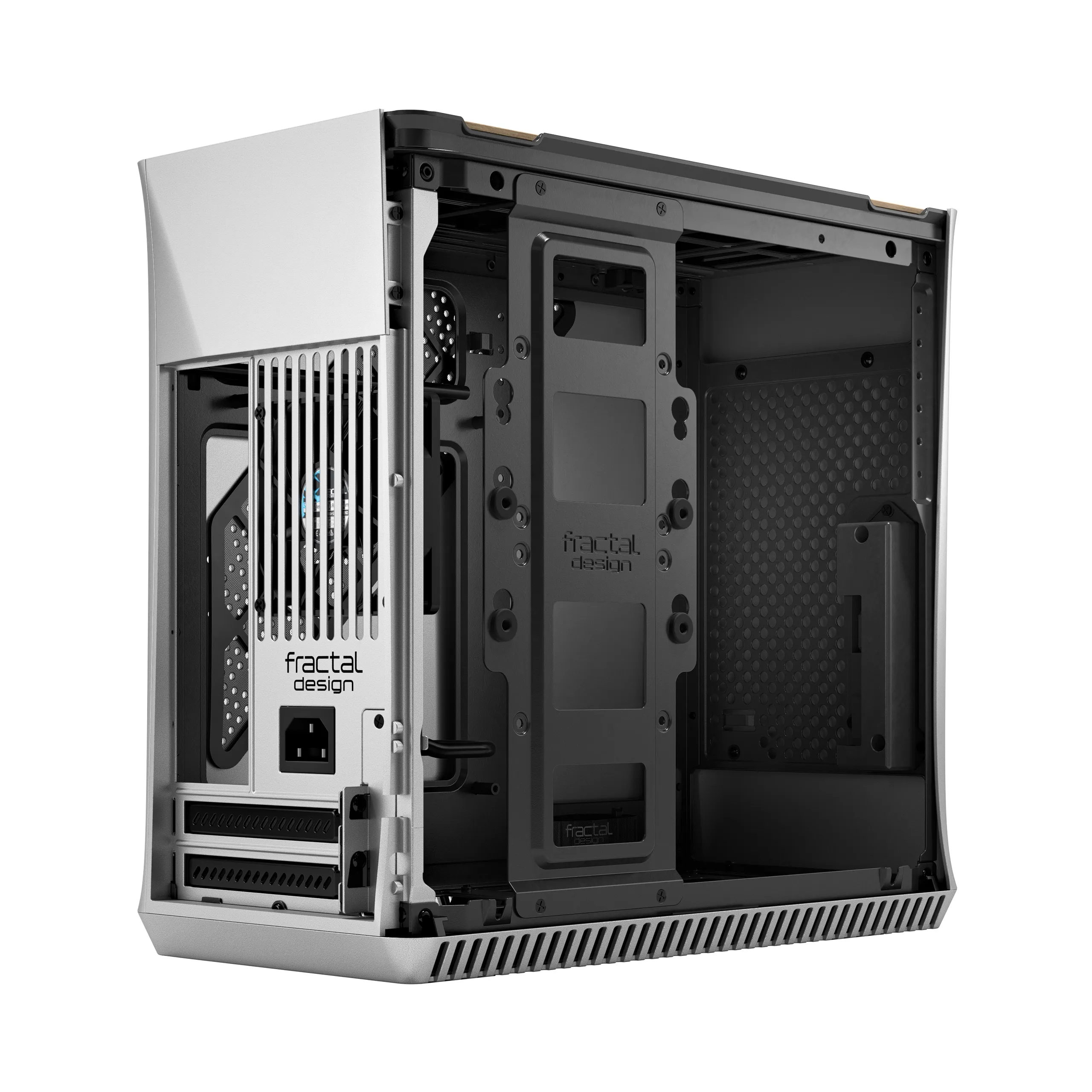Fractal Design Era ITX Silver White Oak