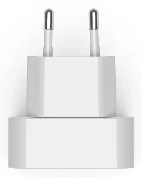 HAMA Fast Folding Mini Charger 2xUSB-C GaN PD 40W White