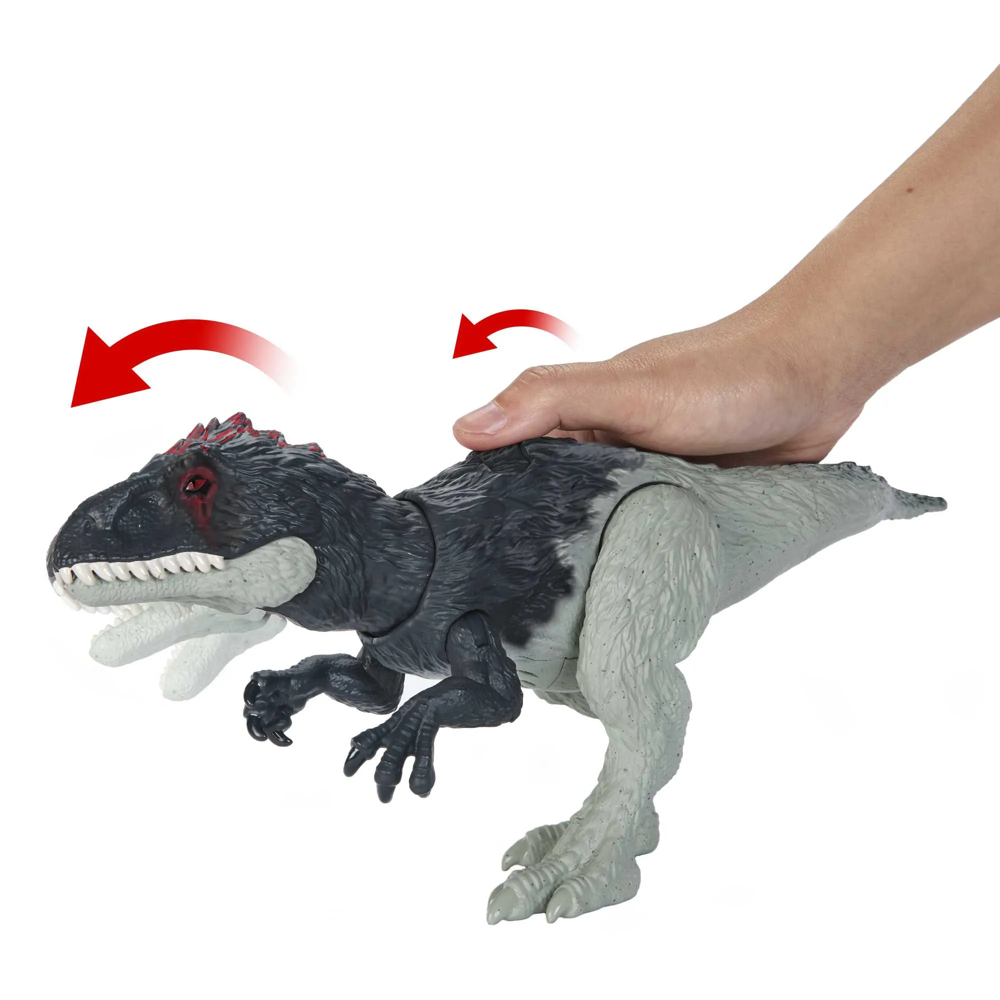 Mattel Jurassic World Wild Roar - Eocarcharia, play figure