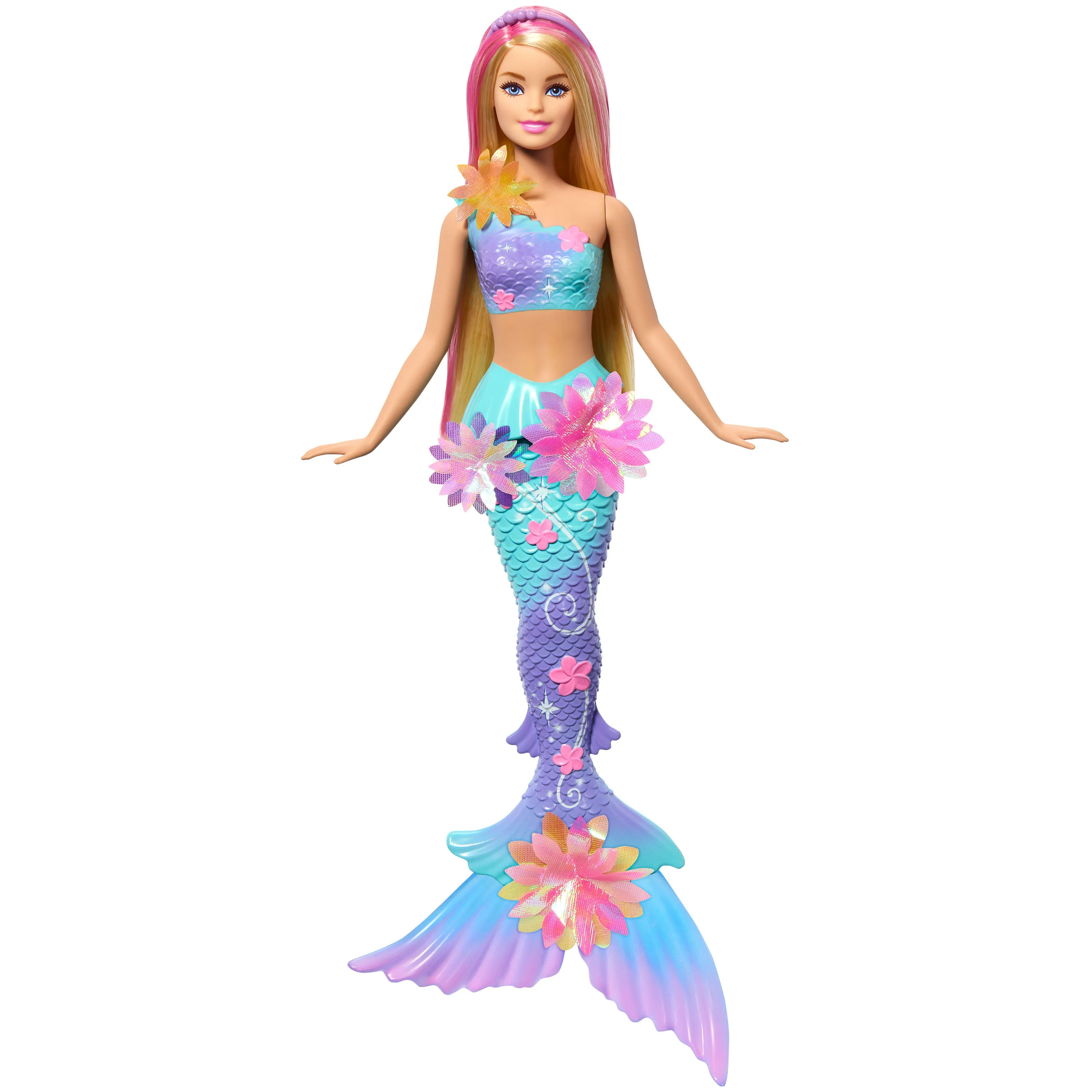 Barbie Barbie Mermaid with Magical Flowers Blonde, Doll