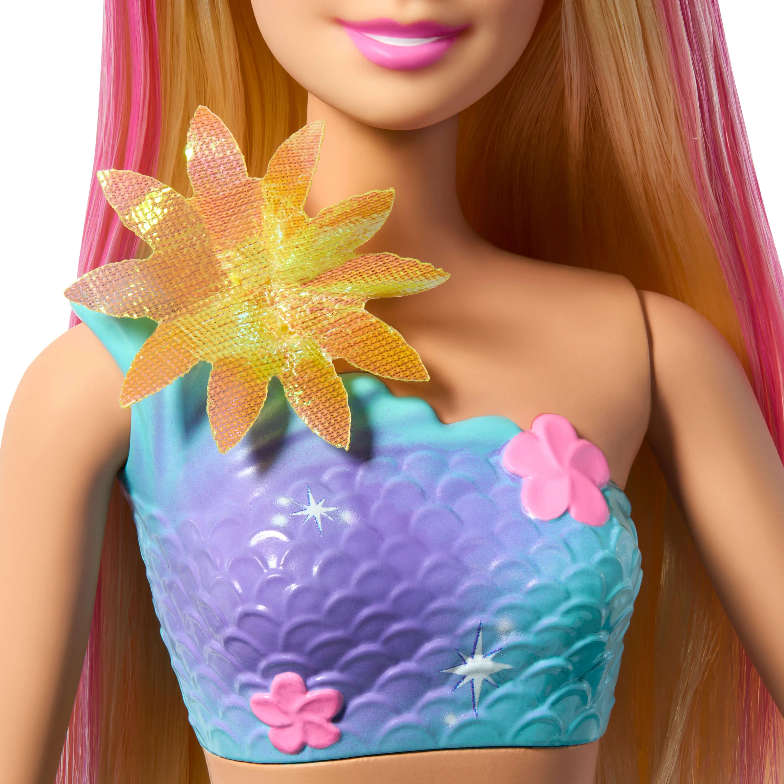Barbie Barbie Mermaid with Magical Flowers Blonde, Doll