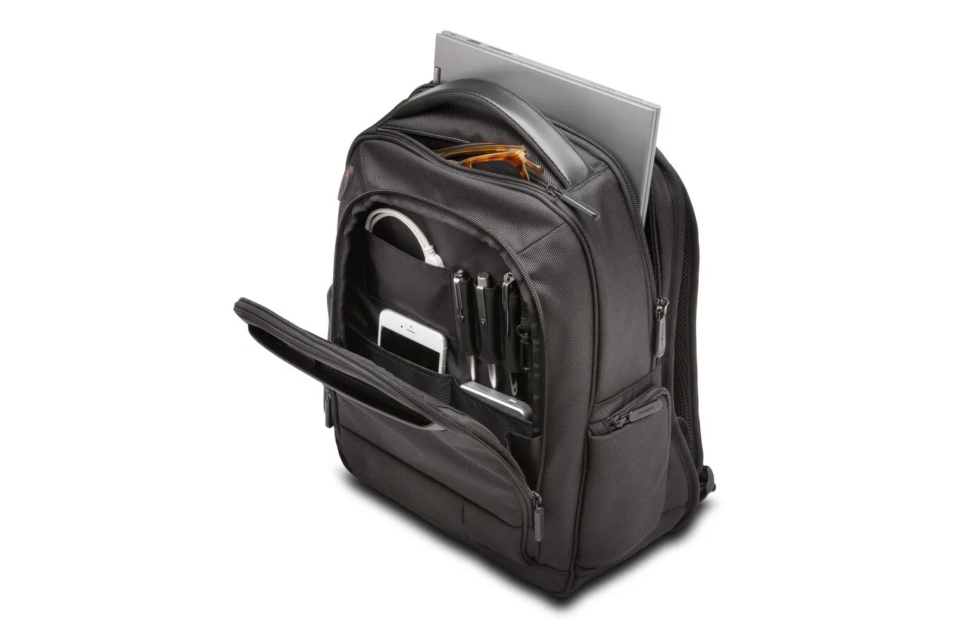Kensington Contour 2.0 Executive - datorryggs&auml;ck, svart, 14&quot;
