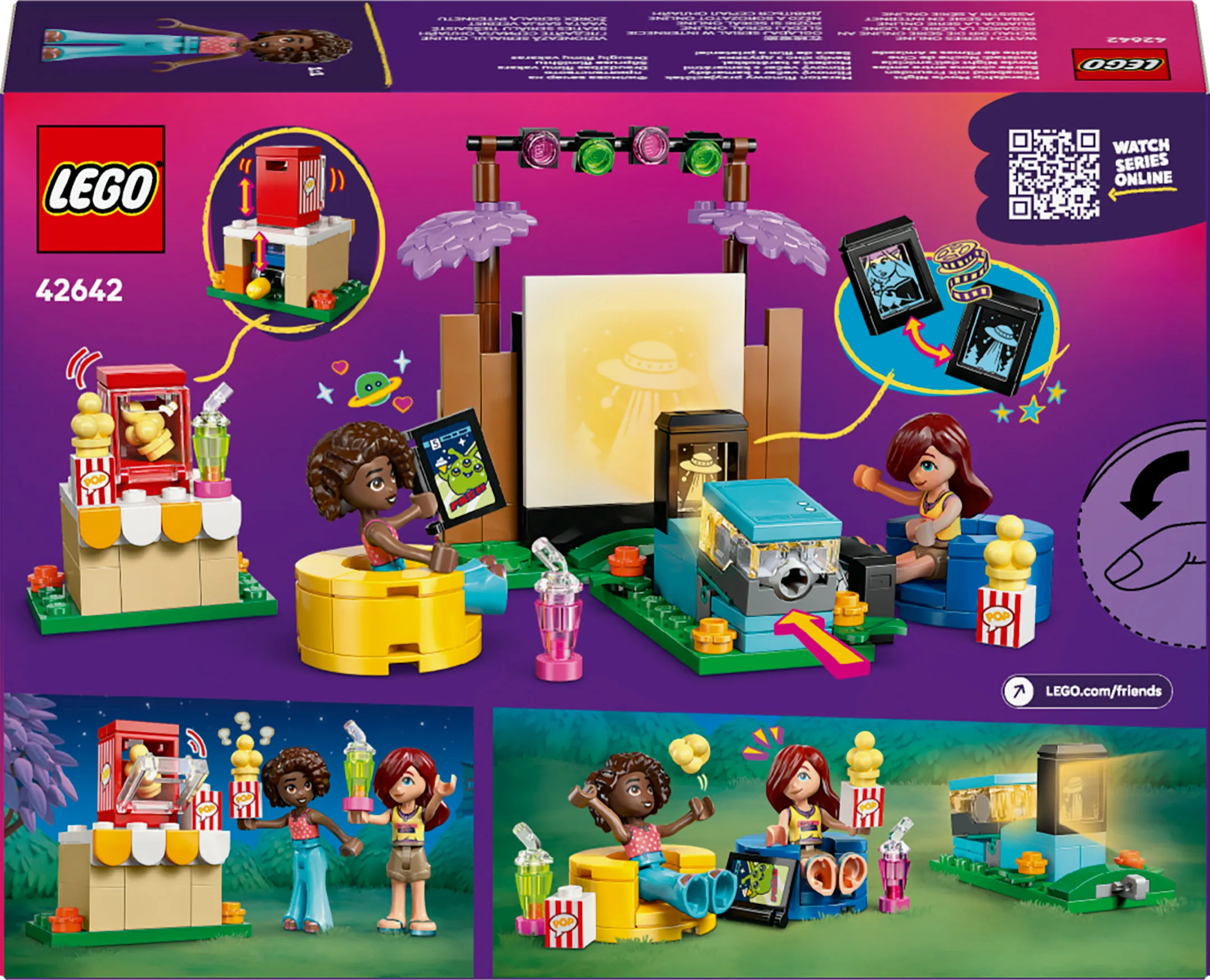 LEGO Friends Movie Night 42642 LEGO Friends Movie Night 42642