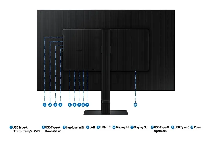 Samsung 32&quot; ViewFinity S60UD QHD, USB-C, IPS - sk&auml;rm